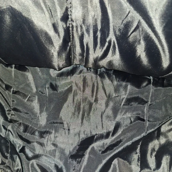 Diamond Plate Genuine Leather Women's Size Medium Motorcycle Vest Fringe,Pockets - Picture 10 of 12